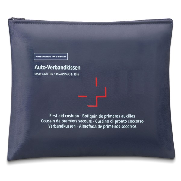 KFZ Verbandkissen HOLTHAUS Auto Verbandkasten mit Füllung nach DIN 13164